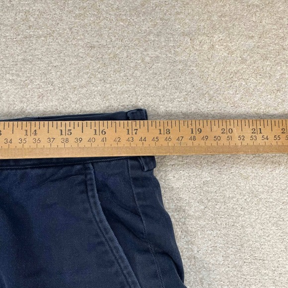 Polo Ralph Lauren Preston Pant Mens 36x30 Navy Blue Chino Cotton Straight Cotton - Picture 7 of 8